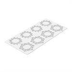 SNOWFLAKE 3 - SILICONE MAT N.4 ø95 H 2 MM - N.4 ø88 H 2 MM