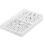 KIT SINFONIA B - CH024 TRITAN MOULD 120X25 H20MM + ICH024 SILICONE MOULD N.10