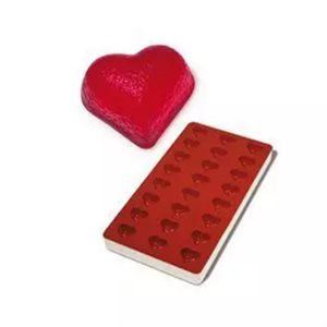 SG03 HEART - SILICONE MOULD 34X30 H18 MM