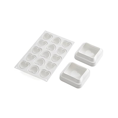 TI VOGLIO BENE - 7 SILICONE MOULD TVB + 1 SILICONE MOULD SF200
