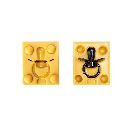 020301 - SUGARFLEX GOLD 020301 BATTESIMO CIUCCIO ¯55 H 40 MM