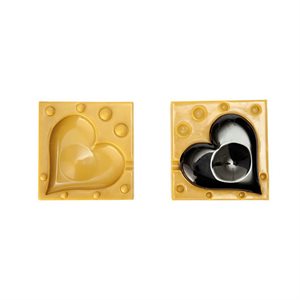 040201 - SUGARFLEX GOLD 040201 MATRIMONIO CUORE SINGOLO 100 X 100 H 30 MM