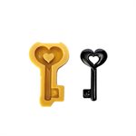 040501 - SUGARFLEX GOLD 040501 CHIAVE DI CUORI 84 X 44 H 15 MM
