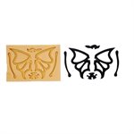 092501 - SUGARFLEX GOLD 092501 DECORAZIONI FARFALLA