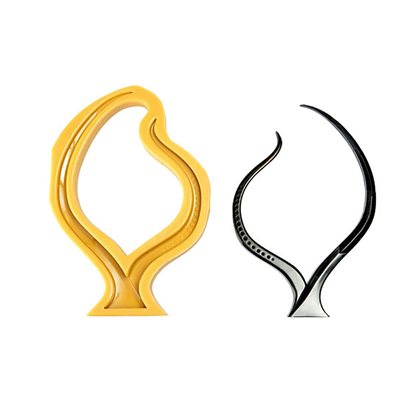 090401 - SUGARFLEX GOLD 090401 DECORAZIONI CORNICE APERTA 200 X 23 H 300 MM