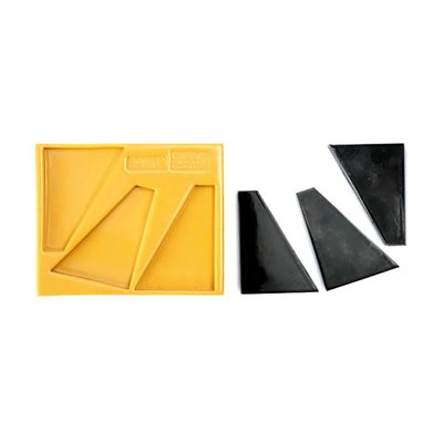 090703 - SUGARFLEX GOLD 090703 DECORAZIONI TRIANGOLO RETTANGOLO 03 120 X 70 X 9
