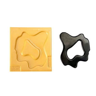 090905 - SUGARFLEX GOLD 090905 DECORAZIONI UOVO POSITIVO 120 X 110 H 5 MM