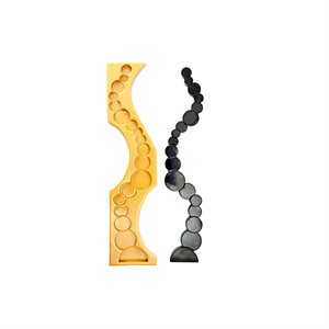 091601 - SUGARFLEX GOLD 091601 DECORAZIONI COLONNA DI CILINDRI 663 X130 H 25 MM