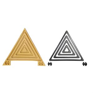 092201 - SUGARFLEX GOLD 092201 DECORAZIONI SET 4 PZ TRIANGOLI EQUILATERI