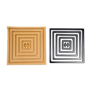 092301 - SUGARFLEX GOLD 092301 DECORAZIONI SET 5 PZ QUADRATI
