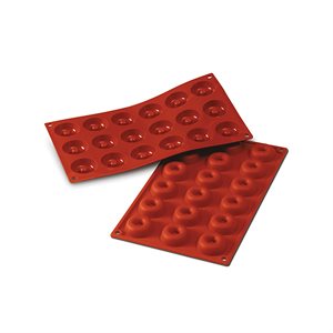 TERRACOTTA SILICONFLEX NACKED ITEM NR.18 MINI SAVARINS ¯41 MM H 12 MM