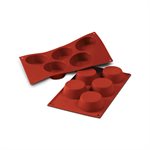 TERRACOTTA SILICONFLEX NACKED ITEM NR.5 BIG MUFFINS ¯81 MM H 32 MM