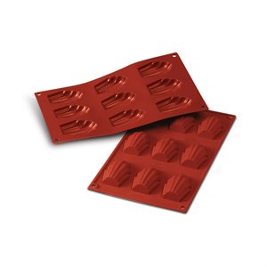TERRACOTTA SILICONFLEX NACKED ITEM NR.15 MINI-MADELEI NES MM 44 X 34 H 10 MM
