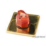 TERRACOTTA SILICONFLEX NACKED ITEM NR.15 OCTOGONS ¯38 MM H 26 MM