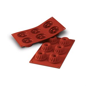 TERRACOTTA SILICONFLEX NACKED ITEM NR.6 GUGELHOPF ¯70 MM H 36 MM