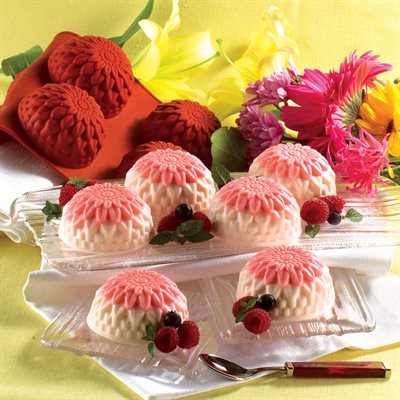 TERRACOTTA SILICONFLEX NACKED ITEM NR.6 BIG DAHLIA