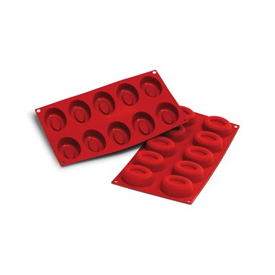 TERRACOTTA SILICONFLEX NACKED ITEM NR. 10 MEDIUM OVAL SAVARIN 70X52 MM H 24 MM