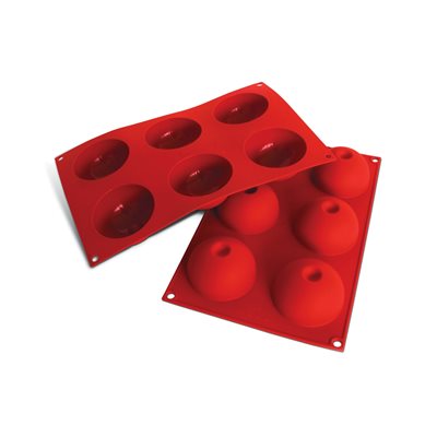 TERRACOTTA NACKED SILICONFLEX ITEM NR. 6 TOPPING DOME ¯ 75 MM H 40 MM