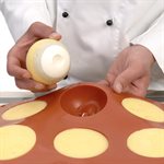 TERRACOTTA NACKED SILICONFLEX ITEM NR. 6 TOPPING DOME ¯ 75 MM H 40 MM