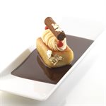 TERRACOTTA SILICONFLEX NACKED ITEM NR. 8 BIG RECTANGULAR SAVARIN MM 70 X 45 H 26
