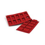 TERRACOTTA SILICONFLEX NACKED ITEM NR. 10 MEDIUM RECTANGULAR SAVARIN MM 58 X 37