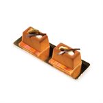 TERRACOTTA SILICONFLEX NACKED ITEM NR. 10 MEDIUM RECTANGULAR SAVARIN MM 58 X 37