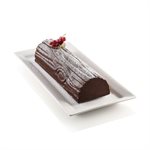 KIT SILICONE MOULD BUCHE + SILICONE BAKI SHEET WOOD TEXTURE IN PACK