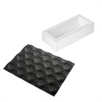 KIT SILICONE MOULD BUCHE + SILICONE BAKIN SHEET MATELLASS» TEXTURE IN PACK