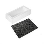 KIT SILICONE MOULD BUCHE + SILICONE BAKIN SHEET ARABESQUE TEXTURE IN PACK