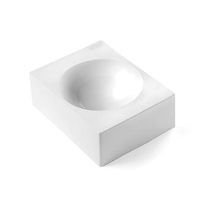 WHITE ZUCCOTTO SILICON MOULD ¯ 135 MM H 67,5 MM IN THIN NYLON