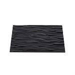 BLACK SILICONE BAKING SHEET WOOD TEXTURE 250X185 H 6 MM IN HEADER CARD