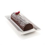 BLACK SILICONE BAKING SHEET WOOD TEXTURE 250X185 H 6 MM IN HEADER CARD