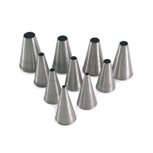 BS 10 T - 10 STAINLESS STEEL ROUND TUBES ¯ 4-5-6-7-8-9-10-12-15 MM