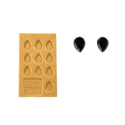 130401 - SUGARFLEX GOLD 130401 DIAMANTI 10 GOCCIA SFACCETTATO 13 X 18 H 3 MM