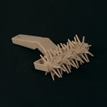 ROLLER DOCKER 120 MM WITH PROFESSIONAL HANGING TAG