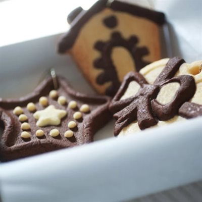 TERRACOTTA SILICONFLEX NACKED ITEM MY CHRISTMAS COOKIES02 / B MM 305X305 H 12,5 MM