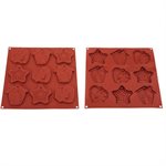TERRACOTTA SILICONFLEX NACKED ITEM MY CHRISTMAS COOKIES02 / B MM 305X305 H 12,5 MM