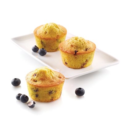 TERRACOTTA NAKED SILICONFLEX MOULD NR. 6 MUFFIN ¯70 MM H 40 MM