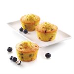 TERRACOTTA NAKED SILICONFLEX MOULD NR. 6 MUFFIN ¯70 MM H 40 MM