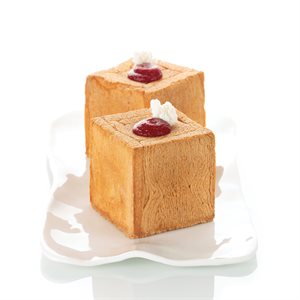 TERRACOTTA NAKED SILICONFLEX MOULD NR. 15 CUBE MM 35X35 H 35 MM