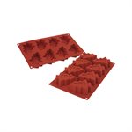 TERRACOTTA SILICONFLEX NACKED ITEM NR.8 CHRISTMAS TREE MM 83,5 X 68 MM H 30,5 M