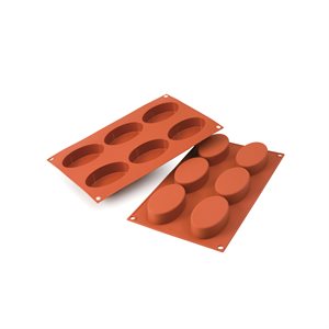 TERRACOTTA SILICONFLEX NACKED ITEM NR.6 OVALS MM 88 X 53 X 24 MM