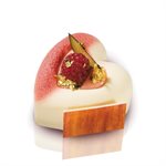 TERRACOTTA SILICONE NAKED ITEM NR. 6 SAVARIN HEART MM 69,5 X 72 MM H 39,5 MM