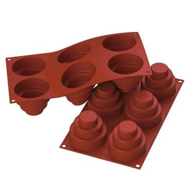 TERRACOTTA SILICONE NAKED ITEM NR.6MINI WONDER CAKE