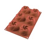 TERRACOTTA SILICONE MOULD N.6 VERTIGO ¯77 H37 MM BULK
