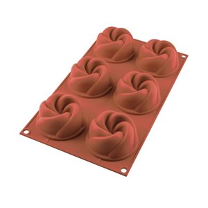 TERRACOTTA SILICONE MOULD N.6 VERTIGO ¯77 H37 MM BULK
