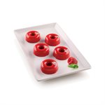 TERRACOTTA SILICONE MOULD N.15 MINI DONUTS ¯45 / 15 H 18 MM BULK