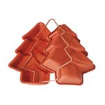SFT203+A - PINE SILICONE MOULD + SAFE RING 280 X 200 H 40 MM