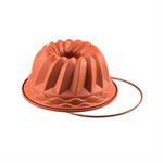 SFT249+A - GUGELHOPF SILICONE MOULD + SAFE RING ¯200 MM H 90 MM