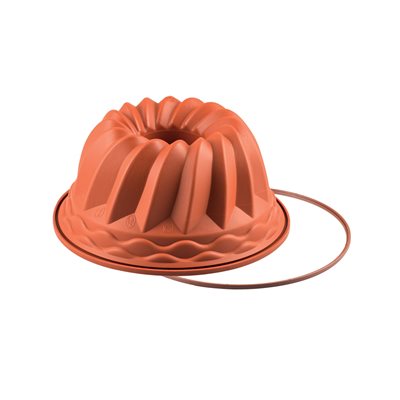 SFT250+A - GUGELHOPF SILICONE MOULD + SAFE RING ¯220 H 110 MM